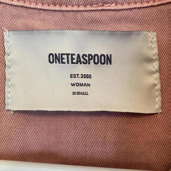 ONE TEASPOON FREE PEOPLE mauve prophecy western style romper - Picture 6 of 8